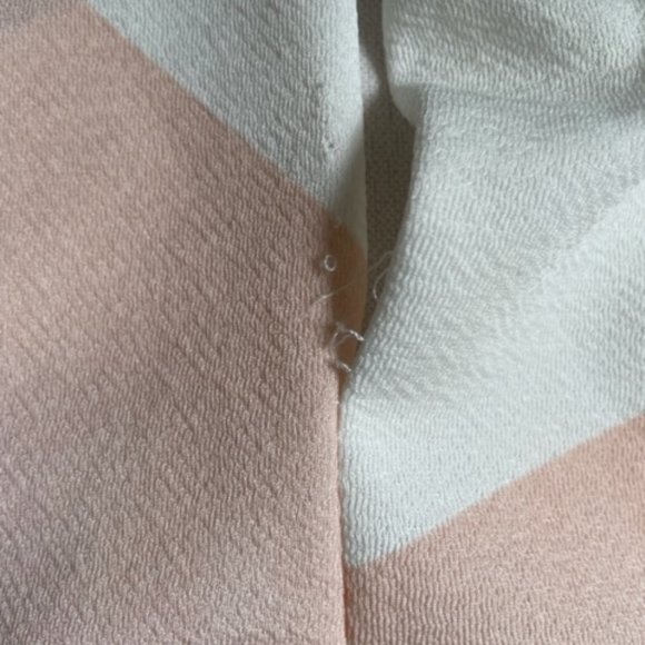 PatPat White with Geometric Design Midi Dress - S - Picture 7 of 8